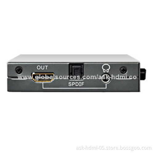 4-port 4x1 HDMI Switcher with IR Receiver, Supports 3D, 1080P